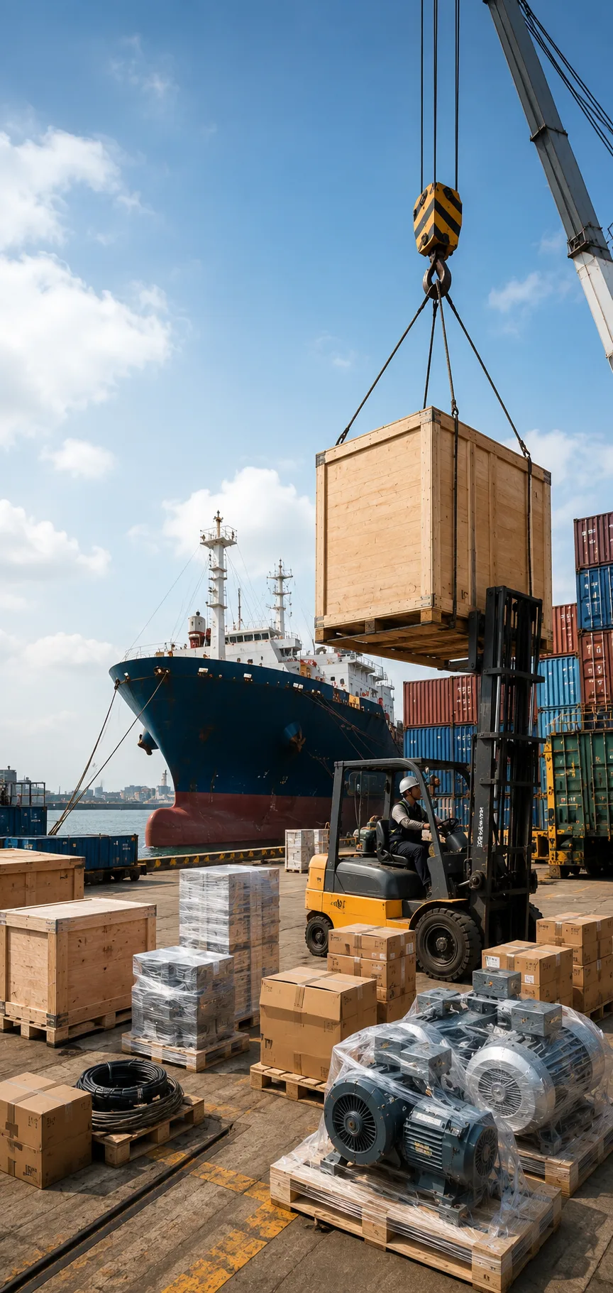 Port Equipment Installation